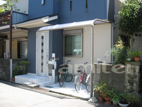レギュラーテラス屋根１階　サイクルポート仕様