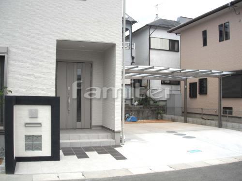 外構施工例 シンプルオープン