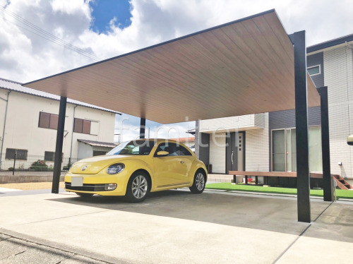木製調 カーポートSC施工例画像 木製調 カーポートSC施工例画像