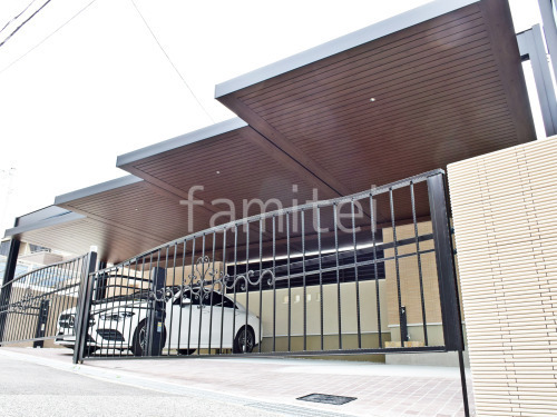 Uスタイル施工例:吊り下げプレミアムタイプ Uスタイル施工例:プレミアムタイプ