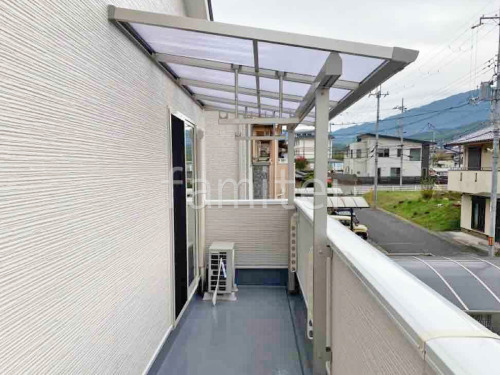 バルコニー屋根施工例