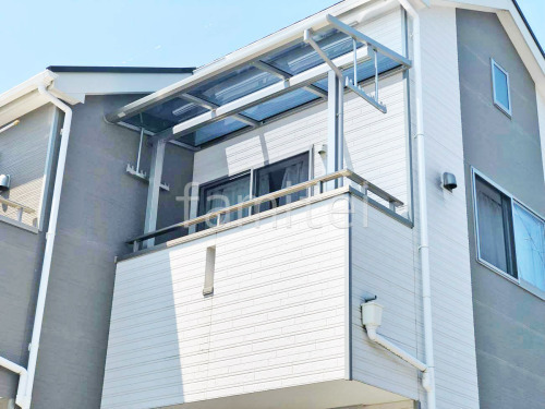 バルコニー屋根施工例