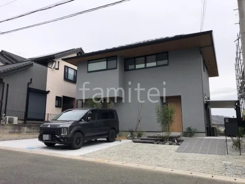 和モダンオープン外構の施工例 和モダンオープン外構の施工例