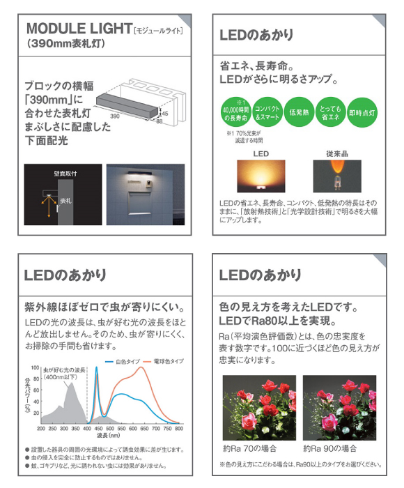 パナソニック　LED表札灯　LGWJ85101BZ（100V）　明るさセンサ付き　『エクステリア照明 ライト』 オフブラック - 1